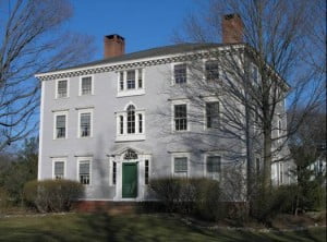 Casa estilo Adam con ventanas Palladio