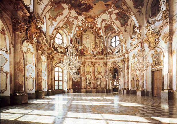 Hall del Palacio de Würzburg 