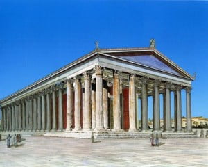 Reconstrucción Templo de Zeus