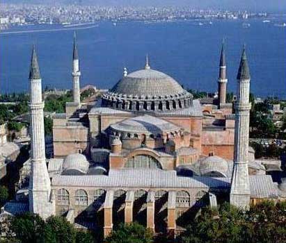 Hagia Sofía en Estambul.