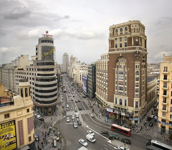 palacio de la prensa. gran via de madrid