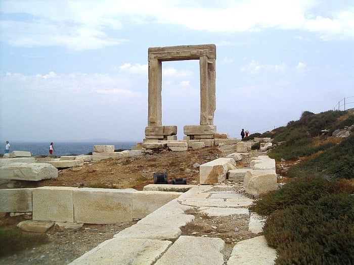 Portara Naxos Grecia