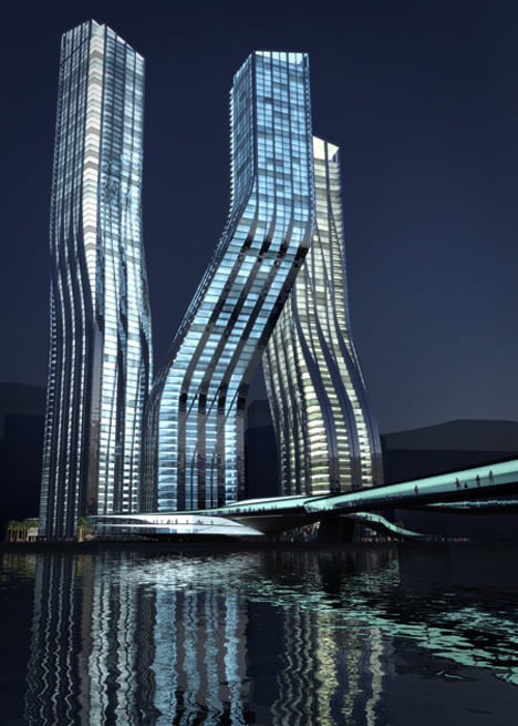 Las torres bailarinas de Dubai
