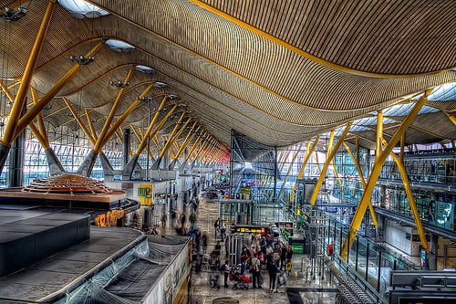 terminal T4 Barajas - Madrid
