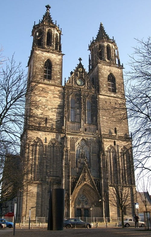 Catedral de Magdeburgo de la arquitectura gótica