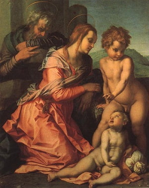 santa-familia-Andrea del Sarto