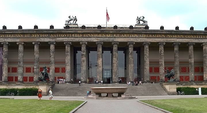 Museo Antiguo de Berlín. Arquitectura neoclásica