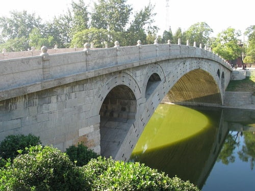 Puente de Zhaozhou en China.