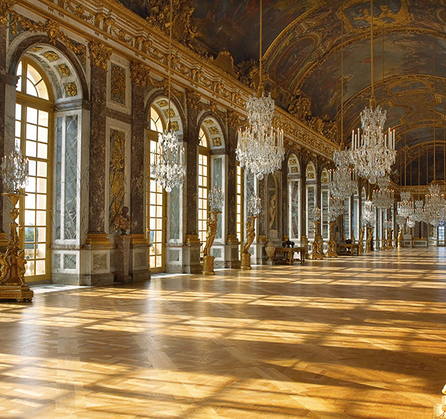 Canciones infantiles campana insondable Galería de los Espejos del Palacio de Versalles - Arkiplus
