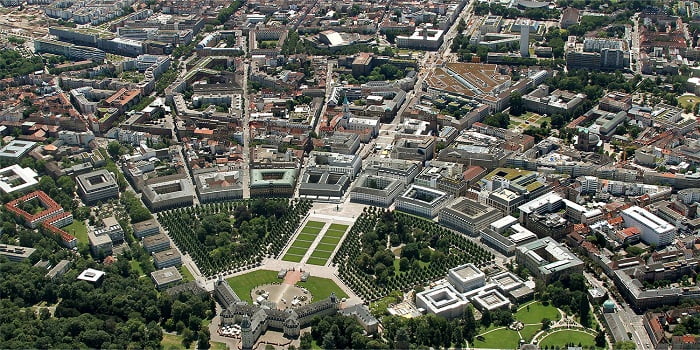 Panorámica de Karlsruhe