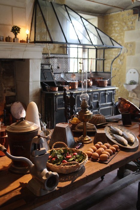 Cocina en una casa de campo