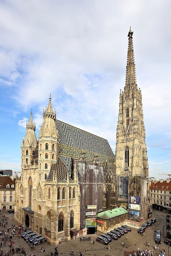 Historia y descripción de la arquitectura de la Catedral de San Esteban de Viena 