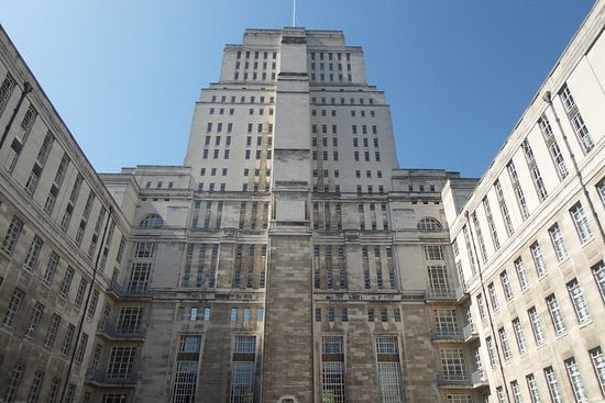 Edificio del Senado de Londres - arquitectura Art Deco