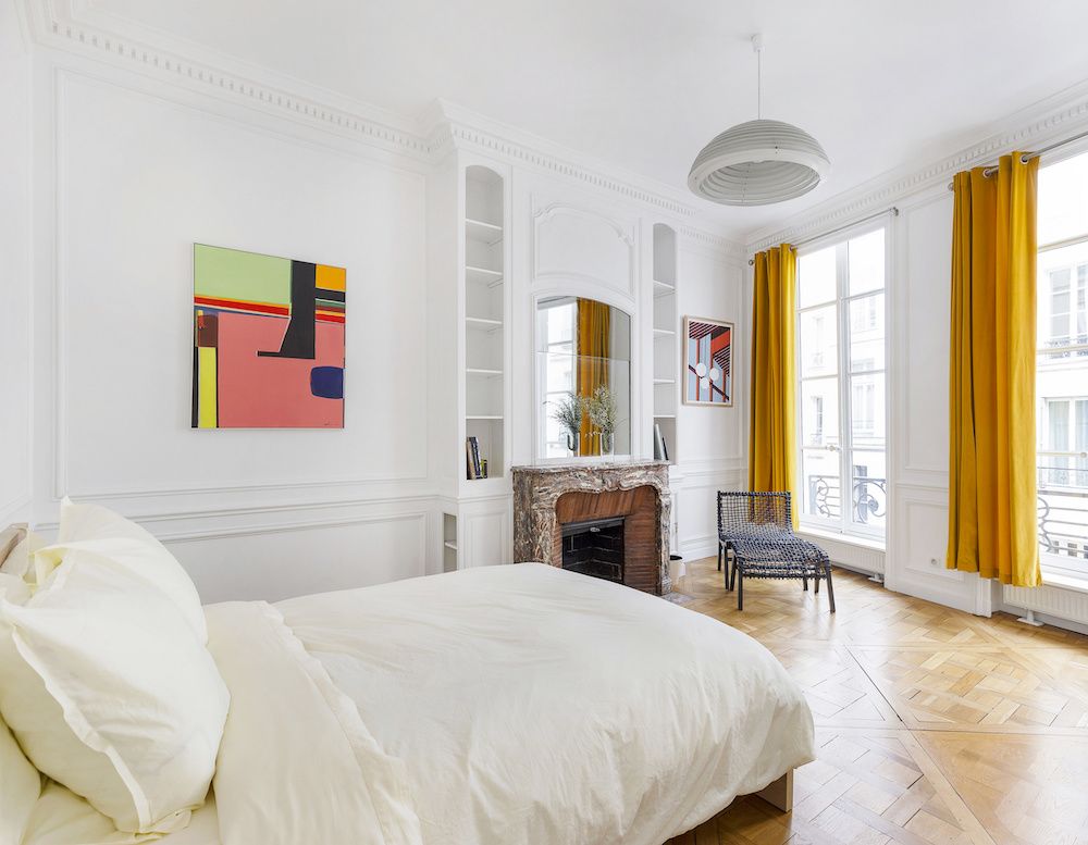 10 encantadores dormitorios parisinos | Arkiplus