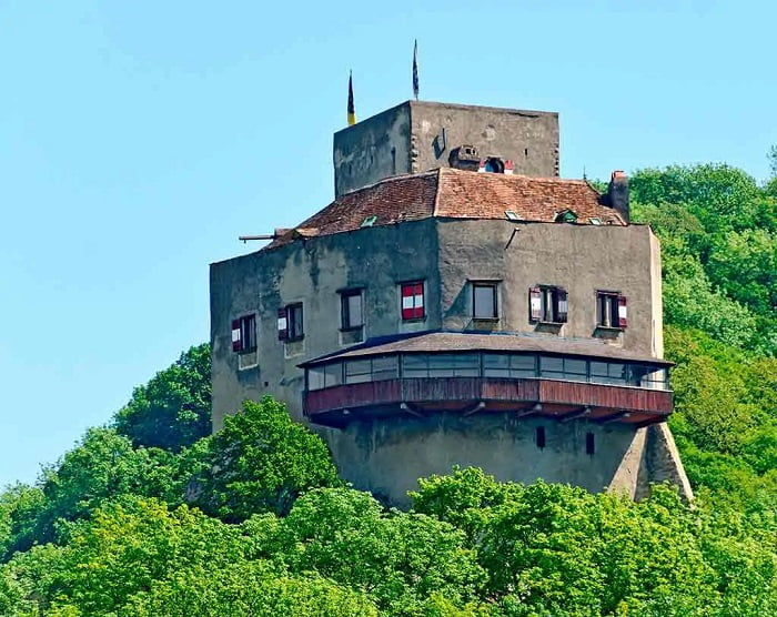 Castillos de Austria. Burg-Greifenstein