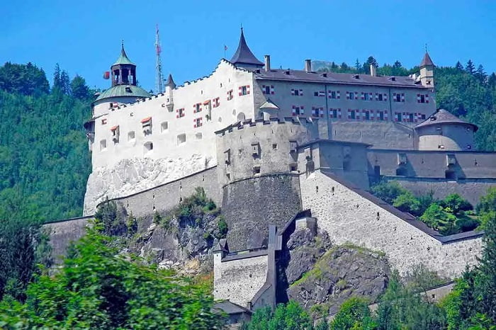 Castillos de Austria. Hohenwerfen