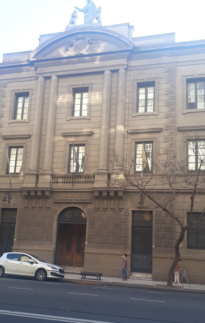 Colegio Del Salvador de CABA: arquitectura, fachada, historia de su construccion