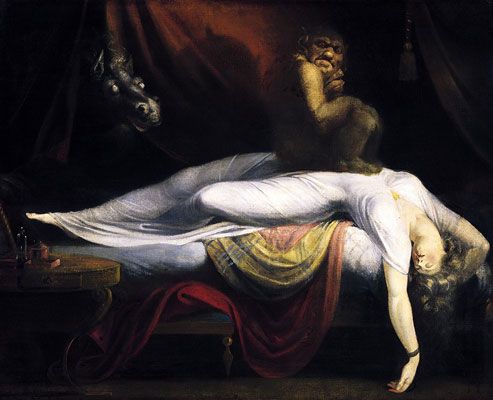 La pesadilla de Fuseli, ejemplo de romanticismo en pintura